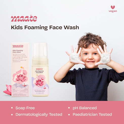 Maate Kids Foaming Face Wash