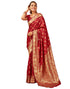 Vasthrlay Gold Banarasi Saree