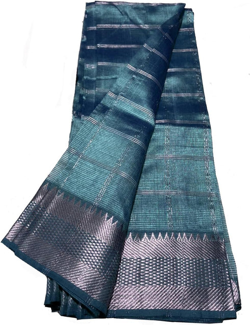 Vasthrlay Nr Handloom Banarasi Lavender Purple
