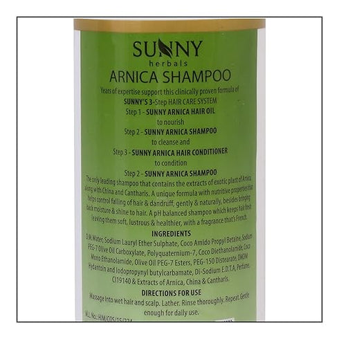 Sunny New & Improved pH Balanced Arnica Shampoo