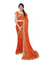 Vasthrlay Georgette Printed Jacquard Material Ethnic Wear