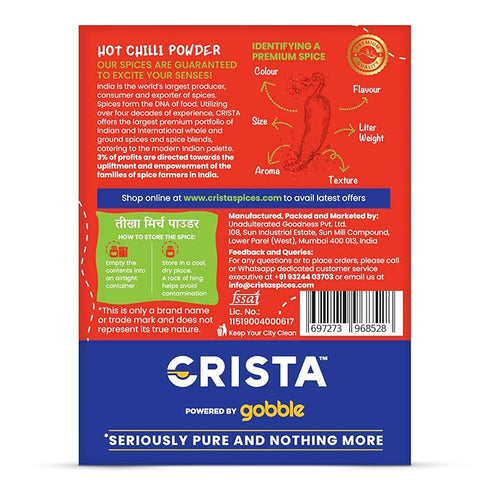 CRISTA Hot Chilli Powder