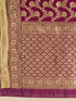 Vasthrlay Red Banarasi Traditional Unstitched Saree