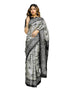 Vasthrlay Womens Printed Unstitched Maroon Saree