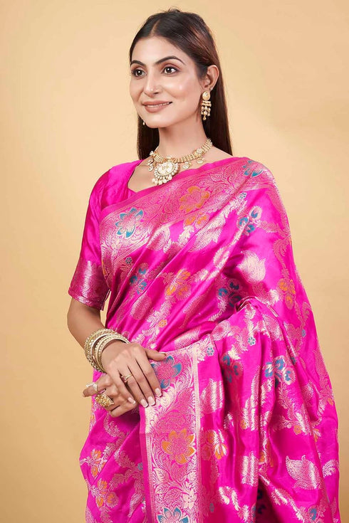 Vsathrlay Kanjivaram Banarasi Festival Wedding Ethnic Wear