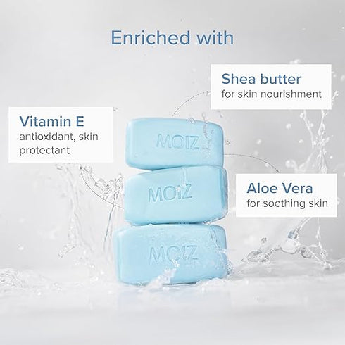 Moiz Syndet Bathing Bar Soap 75g