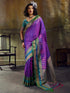 Vasthrlay Striped Tassels Unstitched Designer Ethnic Wear