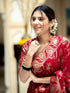 Vasthrlay Banarasi Traditional Unstitched Saree