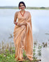 Vasthrlay Banarasi Unstitched Saree