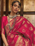 Vasthrlay Exquisite Traditional Intricate Gold Tone Saree