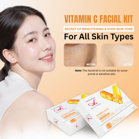 A+ Vitamin C Korean Glass Facial Monodose Kit For Glowing Skin