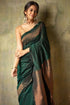 Vasthrlay Kanjivaram Cotton Lavender Ethnic Wear