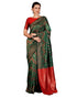 Vasthrlay Banarasi Kanjeevaram Unstitched Beige Saree