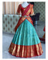 Vasthrlay Traditional Unstitched Kanjivaram Kanchipuram