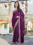 Vasthrlay Georgette Embroidery Rani Saree