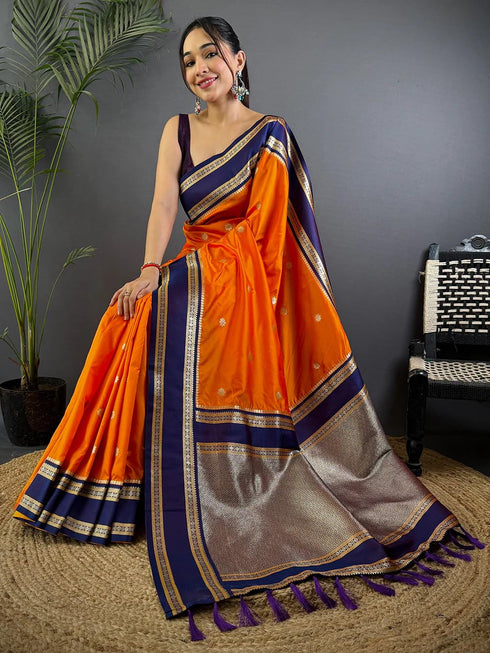 Vasthrlay Kanjivaram Unstitched Blouse Ethnic Wear