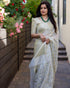 Vasthrlay White Kanjivaram Saree