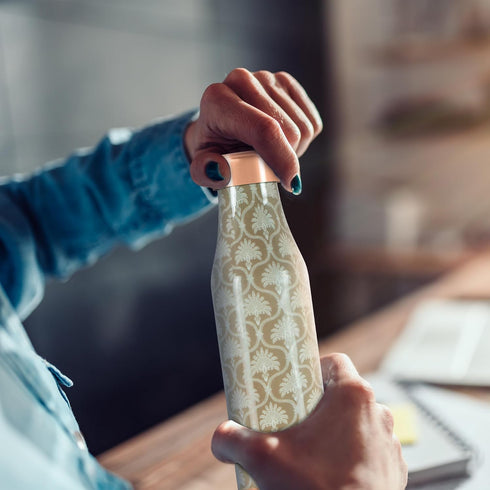 Copper Design Water Bottle, 850 ml