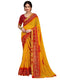Vasthrlay Chiffon Bandhani Unstitched 4159s2944n Yellow