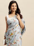 Vasthrlay Chiffon Printed Pink Saree