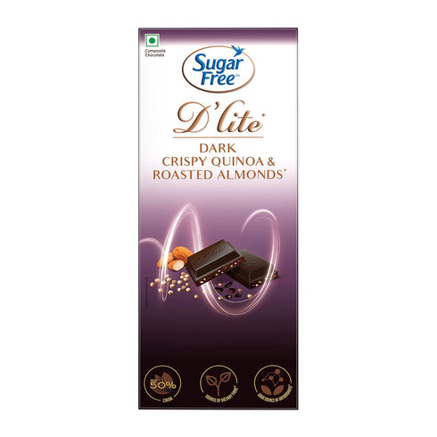Sugar Free D'lite Dark Chocolate 80g