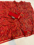 Vasthrlay Kashmiri Print Saree