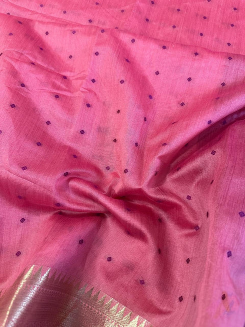 Vasthrlay Tussar Saree Butties