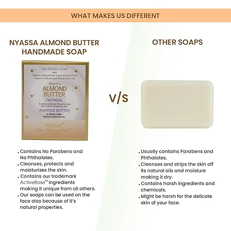 Nyassa Almond Butter Luxurious Handmade Soap