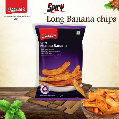 Chheda's Long Masala Banana Chips|170g