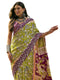 Vasthrlay Printed Yellow Saree