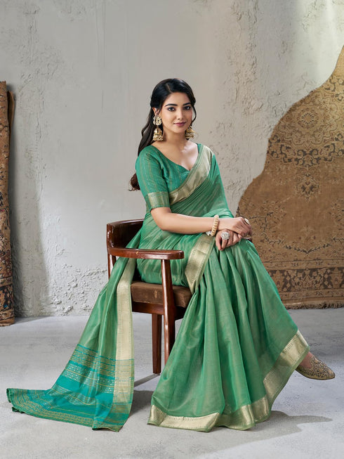 Vasthrlay Checkered Unstitched Designer Sf Ethnic Wear