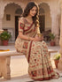 Vasthrlay Printed Lemon Yellow1 Yellow Saree