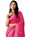 Vasthrlay Womens Printed Unstitched Purple Saree