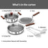 Hawkins 6-Piece Triply with Shielded Nonstick Gift Set