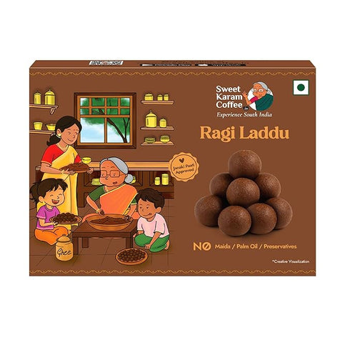 Sweet Karam Coffee Ragi Laddu