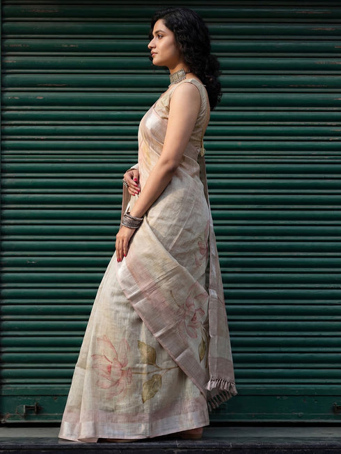 Vasthrlay Madhubani Unstitched Sai Ethnic Wear