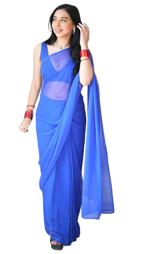 VasthrlayGeorgette Minute Unstitched Ethnic Wear
