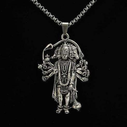 Japam Panchmukhi Hanuman Ji Necklace