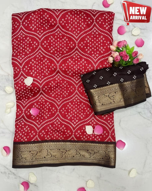 Vasthrlay Elegant Printed Designer Traditional