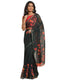 Vasthrlay Floral Unstitched Yellow Ethnic Wear