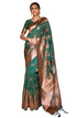 Vasthrlay Banarasi Floral Unstitched Saree