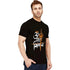 Uniplanet Store Men's Cotton Om Shivay Round Neck Black T-Shirt