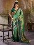 Vasthrlay Striped Tassels Unstitched Designer Ethnic Wear