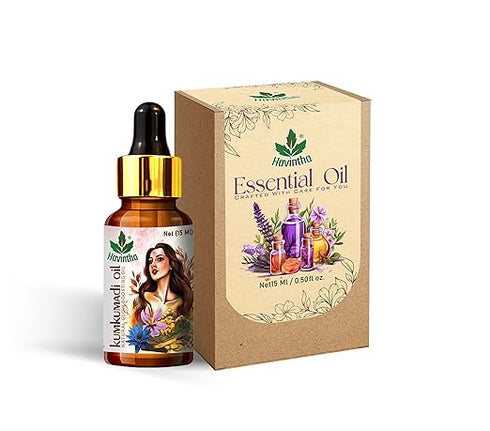 Havintha - Natural Kumkumadi Oil - Organic Facial Oil