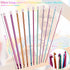 11 Pcs Long Crochet Hooks Set 2.0-8mm Aluminum Needles for Beginners