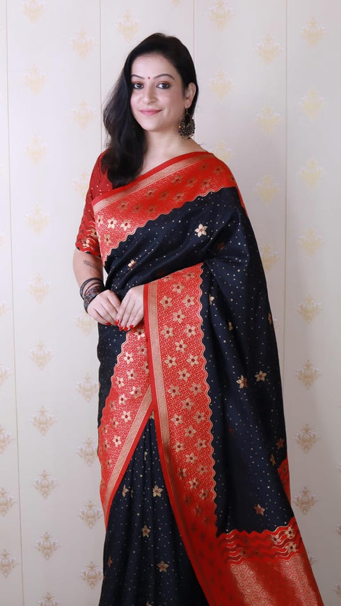 Vasthrlay Kanjivaram Unstitched Blouse Ethnic Wear