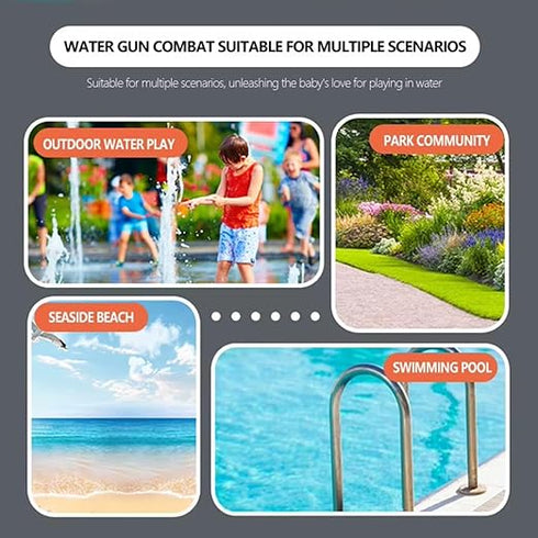 Storio Space Man Shark Head Water Gun Toy for Holi