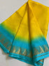 Vasthrlay Nr Handloom Bhagalpuri Running Green Orange