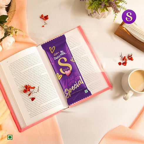 Cadbury Dairy Milk Silk Heart Blush Valentine's Gift Pack Chocolate Bar 250g