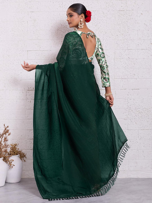 Vasthrlay Unstitched Tassels Latkans Sum Ethnic Wear